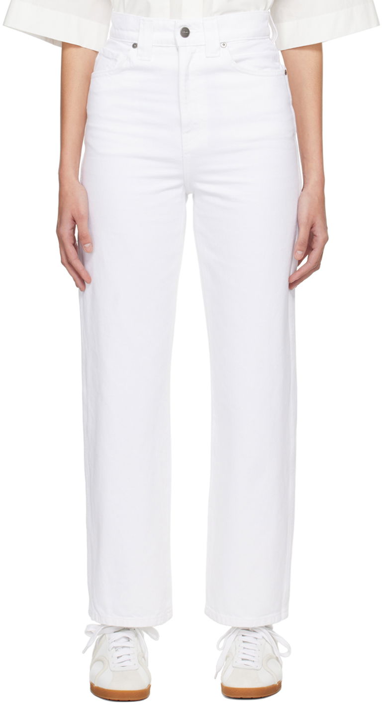 Džínsy Khaite Shalbi Jeans Biela | 1135913100, 0