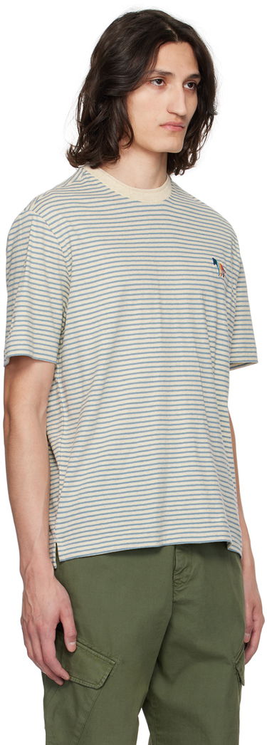 Tričko Paul Smith PS Paul Smith Broad Stripe Tee Béžová | M2R-675YE-M22061-02, 1