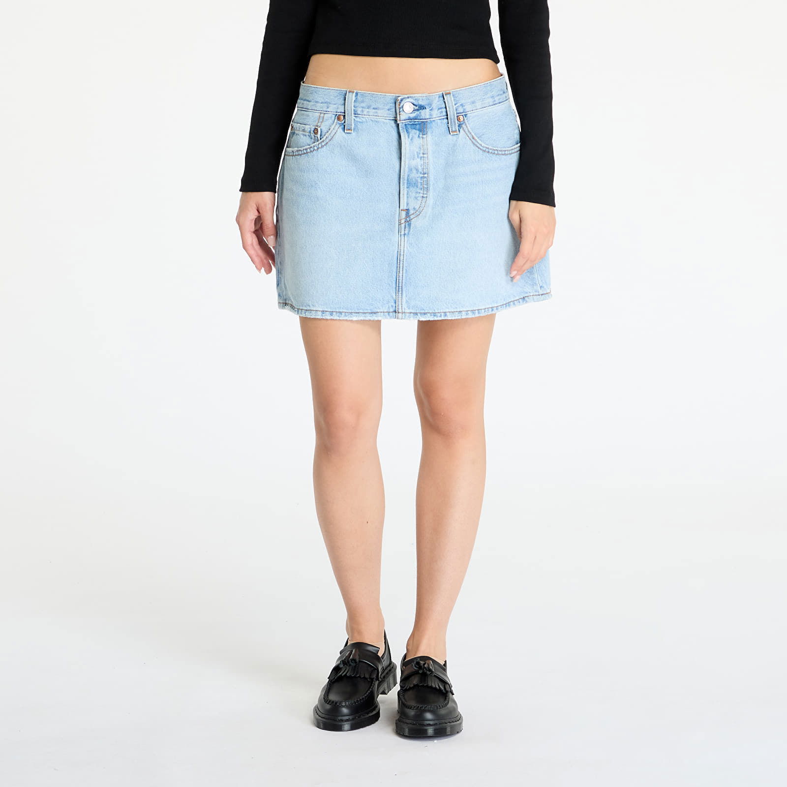 Denim Mini Skirt