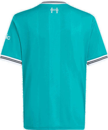 Dres adidas Performance Liverpool FC 25/26 Kids Third Kit Tyrkysová | JV6468, 1