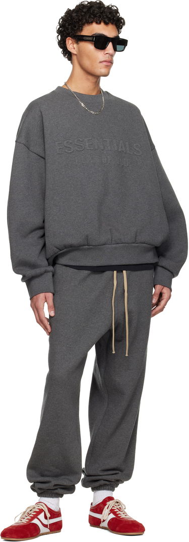 Mikina Fear of God Holiday Embossed Classic Crewneck Sweatshirt Šedá | 192HO256551F, 3