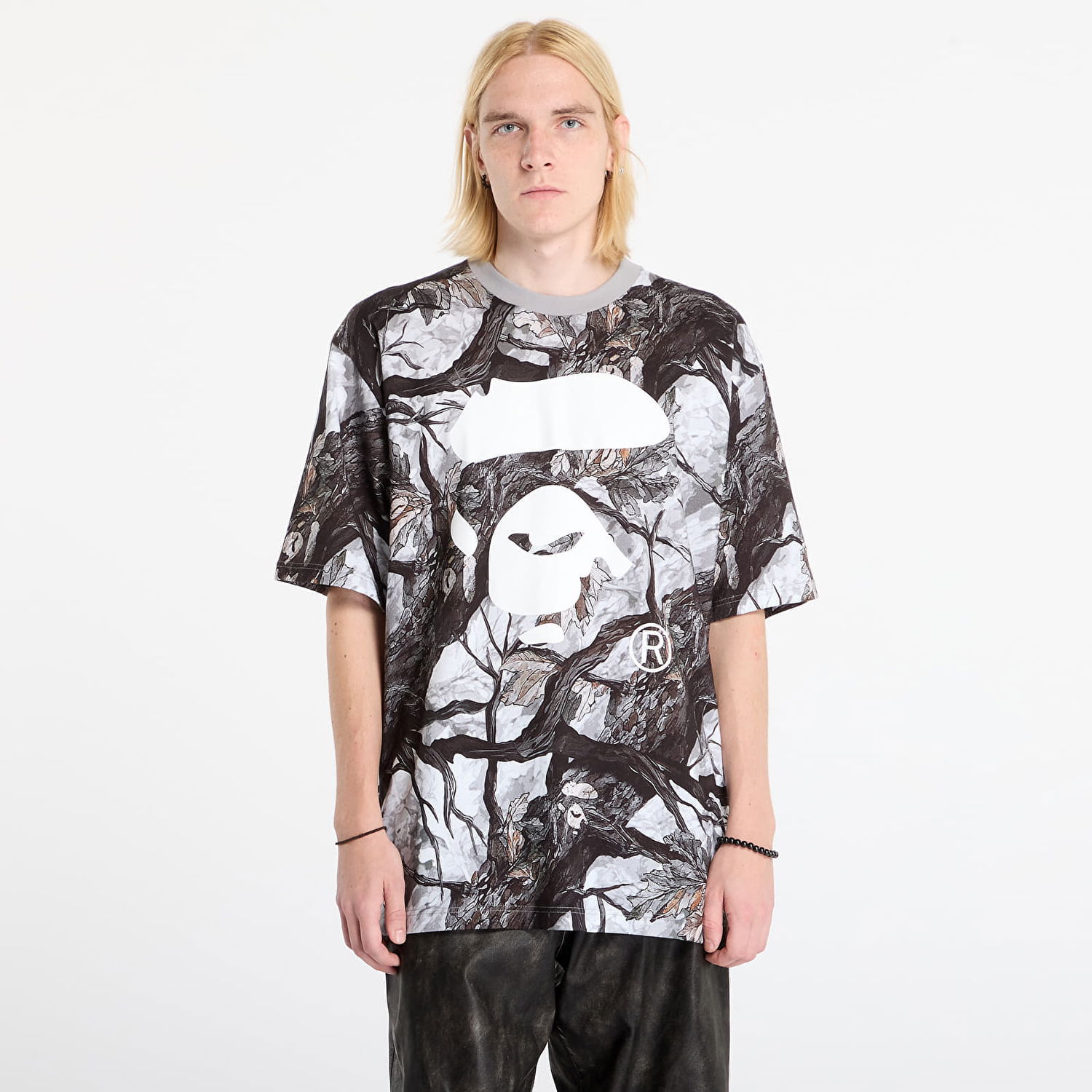 Tričko BAPE Tree Edge Camo Ape Face Relaxed Fit T-Shirt Rôznofarebný | 001CSL801012MWHT, 0