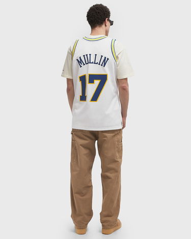 Dres Mitchell & Ness Mitchell & Ness Golden State Warriors 1990-91 Chris Mullin #17 Jersey Biela | JY10740-GSWWHIT, 2
