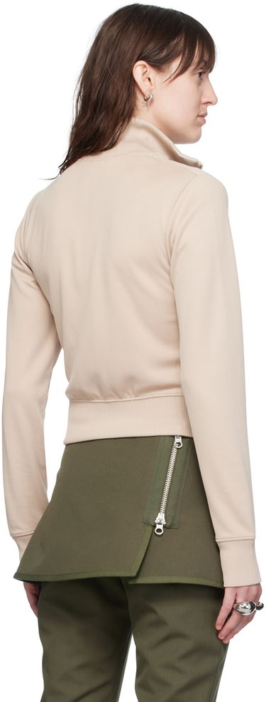 Bunda Courrèges Courrèges Zip Track Jacket Béžová | 124JVE010JS0091, 2
