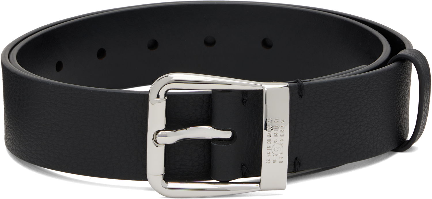 Opasok Maison Margiela MM6 Maison Margiela Pin-Buckle Belt Čierna | SA6TP0040 P8326, 0