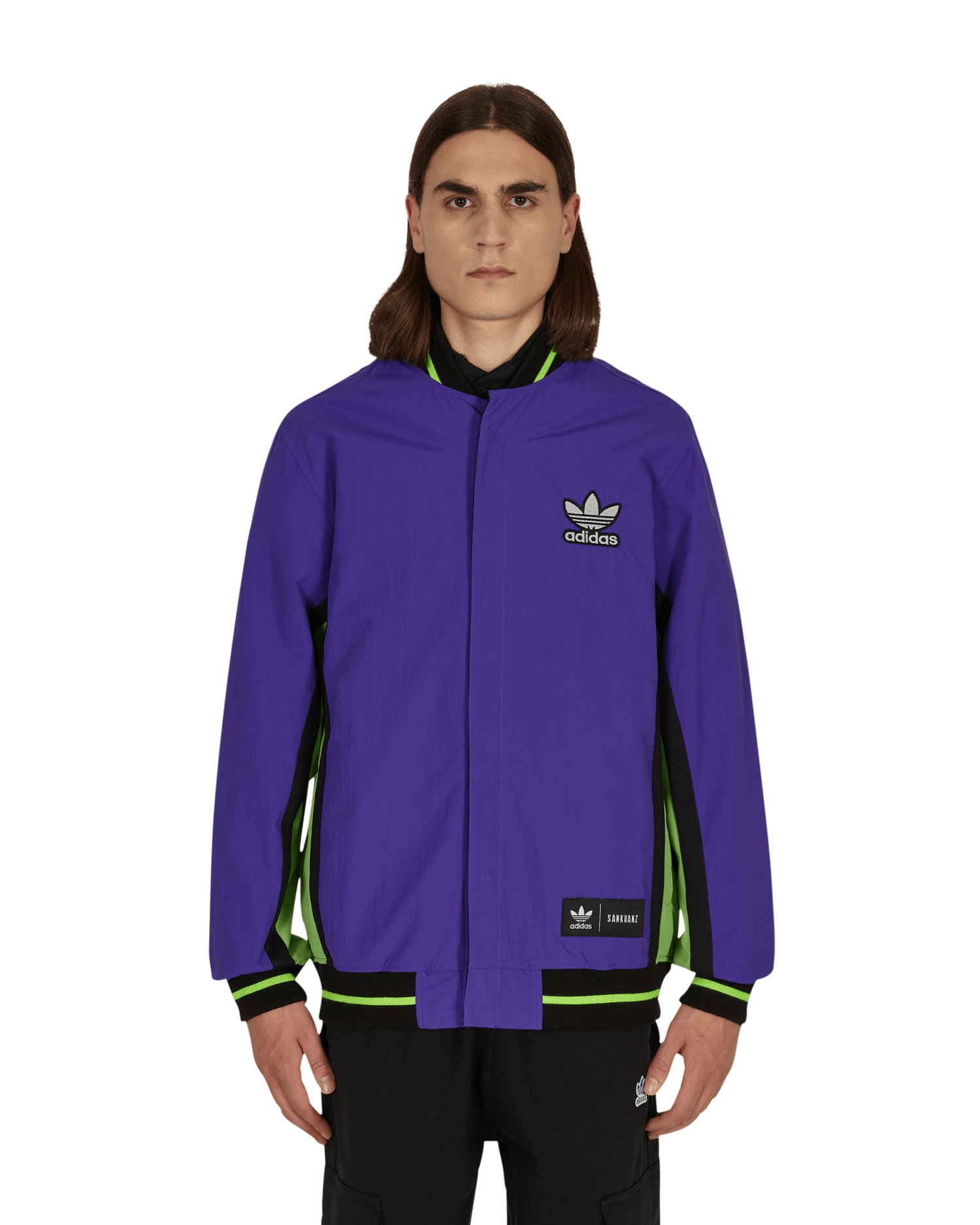 Bunda adidas Consortium Sankuanz Reversible Concept Fialová | FT6039, 1