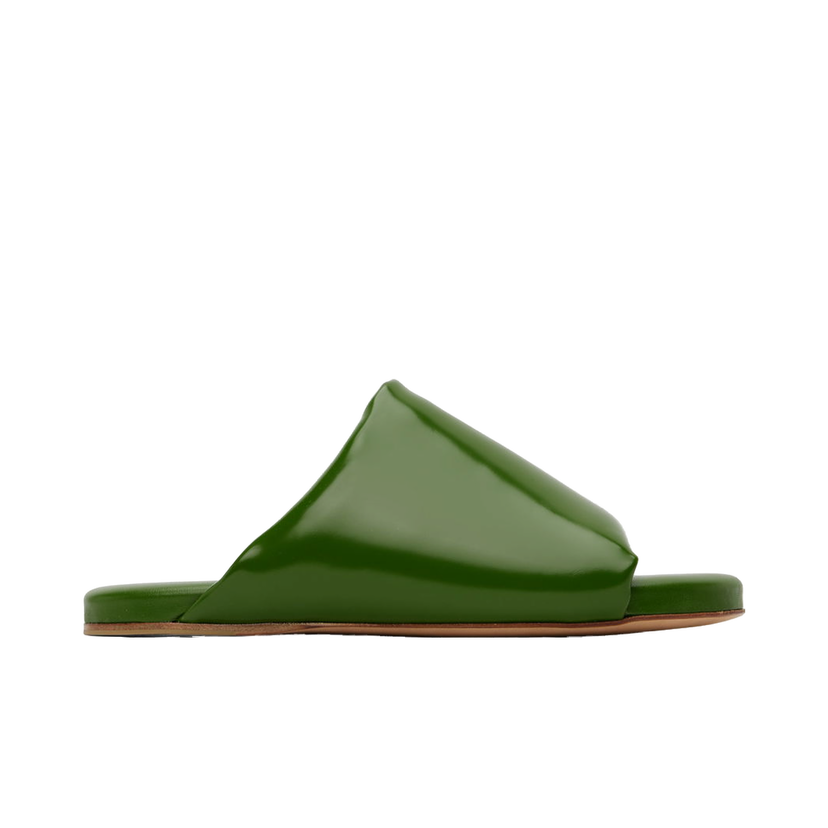 Tenisky a topánky Bottega Veneta Cushion Slides "Green" Zelené | 729892 V2LR0