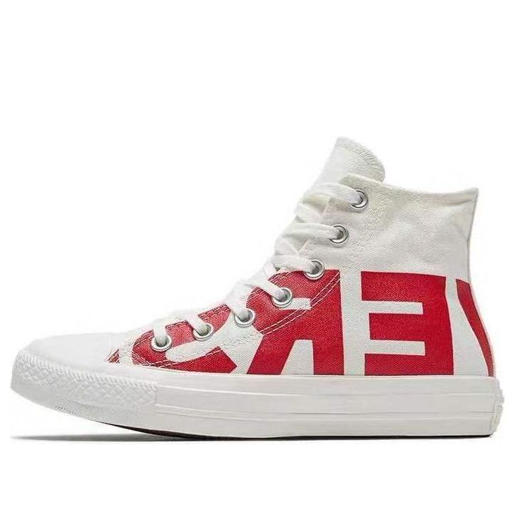 Tenisky a topánky Converse Chuck Taylor All Star Print Hi 'Wordmark' Biela | 159532F, 0