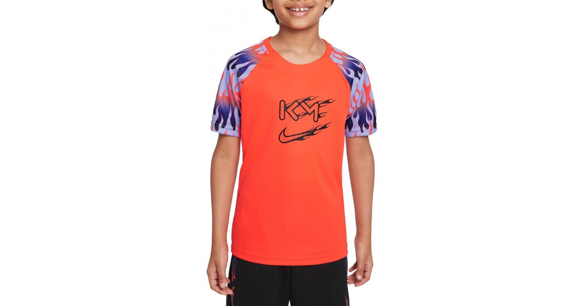 Tričko Nike Mbappe x Flames T-Shirt Oranžová | da5601-635, 1