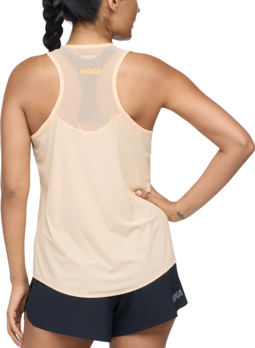 Tielko Hoka One One Hoka Airolite Run Tank Béžová | 1151082-cntl, 1