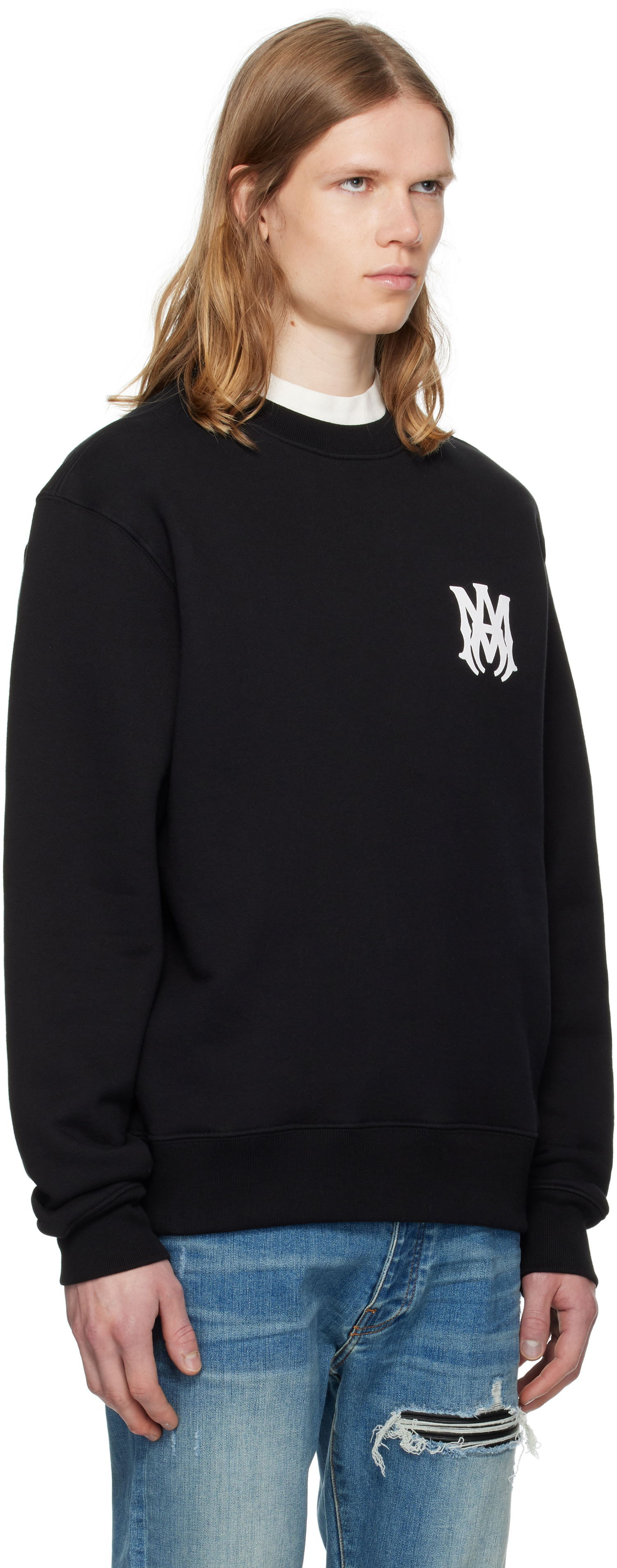 Mikina AMIRI Red MA Core Logo Sweatshirt Červená | AMJYCW1038, 1