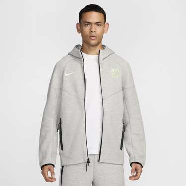 Mikina Nike Football FC Barcelona Tech Šedá | HQ3842-063, 0