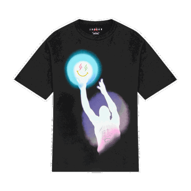 Tričko Jordan J Balvin x T-Shirt Čierna | DR2962 010, 1