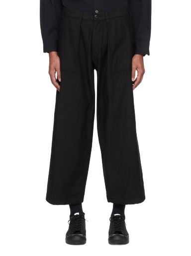 Nohavice Neighborhood Baker Trousers Čierna | 232AQNH-PTM01