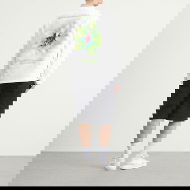 Tričko Casablanca Glitch Orchid Long Sleeve T-Shirt Biela | M-SP26-JTS-062-02, 4