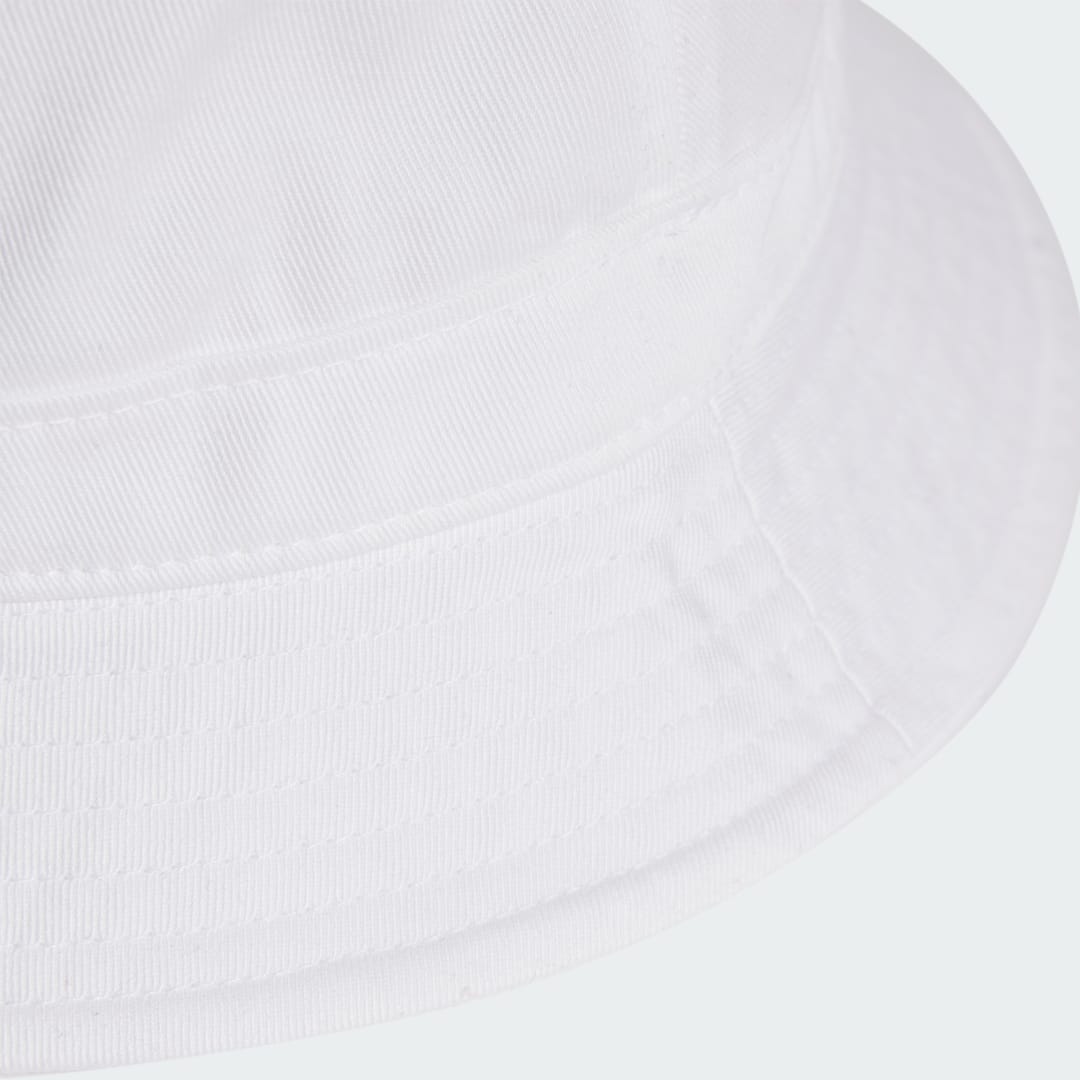 Klobúk adidas Performance White Trefoil Bucket Hat Biela | JC6044, 1