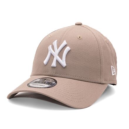 Šiltovka New Era 9FORTY MLB Nos League Essential New York Yankees - Ash Brown / White One Size Béžová | 60471457, 0