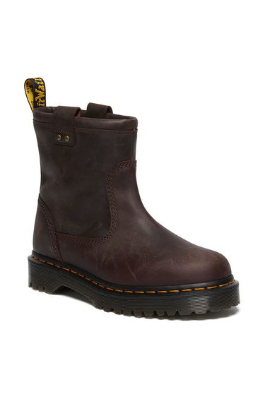 Tenisky a topánky Dr. Martens Anistone Lo Flat Heel Leather Boots Hnedá | DM31880201, 7