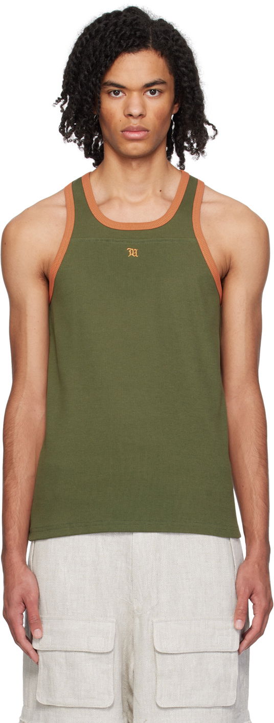 Tielko MISBHV Tank Top Zelené | 240M104