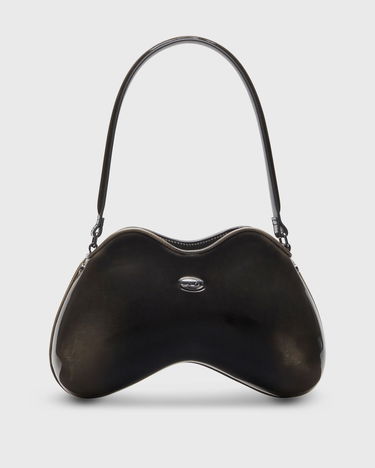 Taška cez rameno Diesel Diesel Double-D Shoulder Bag Čierna | X10327-P8008-H0202, 4