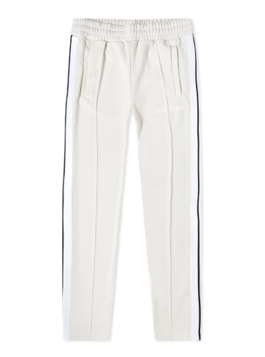 Tepláky Palm Angels Classic Track Pants Biela | PWCJ001C99FAB0010301