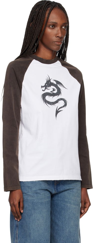 Tričko Coperni Dragon Graphic Raglan Long Sleeve T-shirt Rôznofarebný | COPJS181F5041, 1