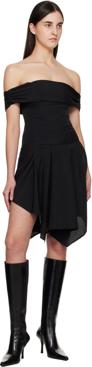Šaty Miaou Miaou Magda Off-The-Shoulder Top Čierna | 7090GGTBLK, 3
