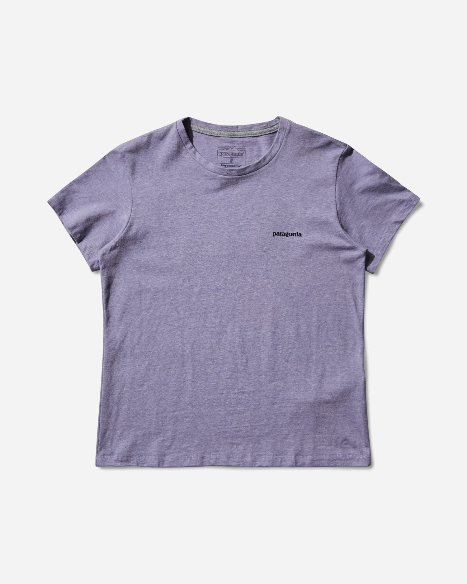 Tričko Patagonia P-6 Logo Responsibili Tee Fialová | 37567 CNPL, 1