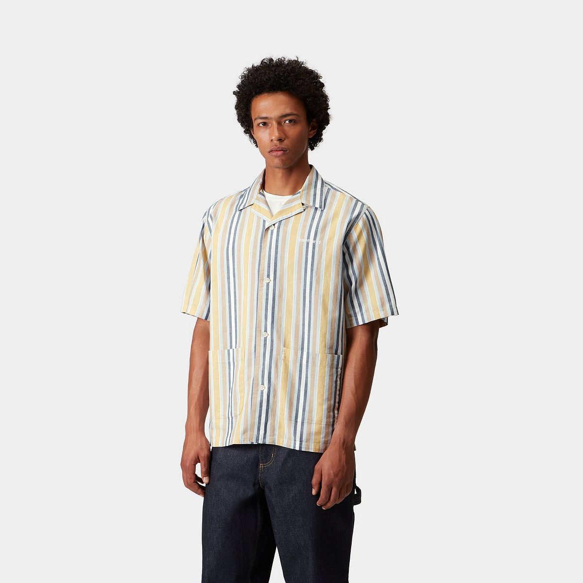 Košeľa Carhartt WIP Carhartt WIP S/S Folsey Stripe Shirt Rôznofarebný | I035154_36, 0