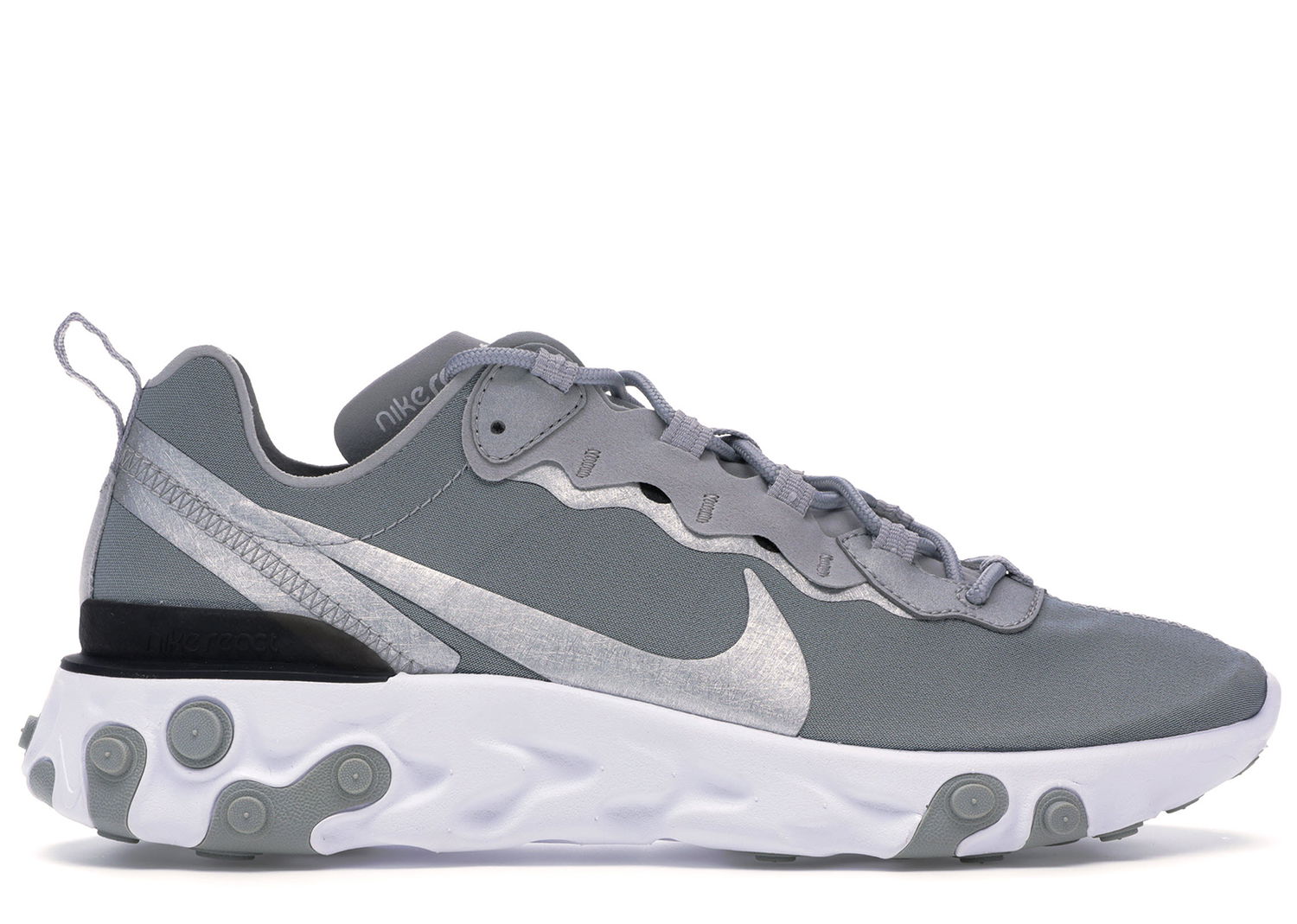 Tenisky a topánky Nike React Element 55 Silver Šedá | BQ6166-007, 0