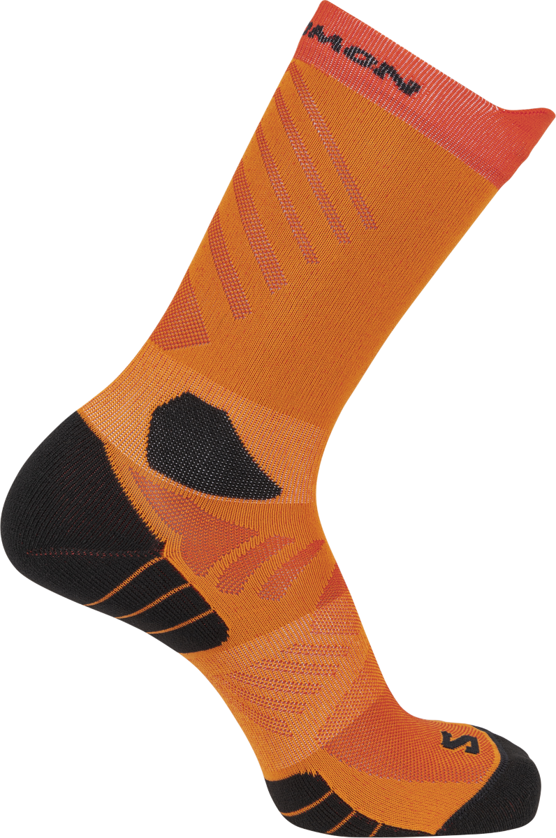 Ponožky Salomon Salomon AERO CREW Socks Oranžová | lc2626-700, 0