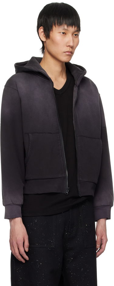 Mikina 1017 ALYX 9SM Alyx Garment Dyed Reversible Zip Up Hoodie Čierna | AAMSW0241FA01, 1