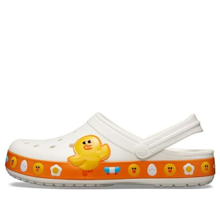 Tenisky a topánky Crocs Classic Clog Line Friends Beach Sandals Biela | 205791-100