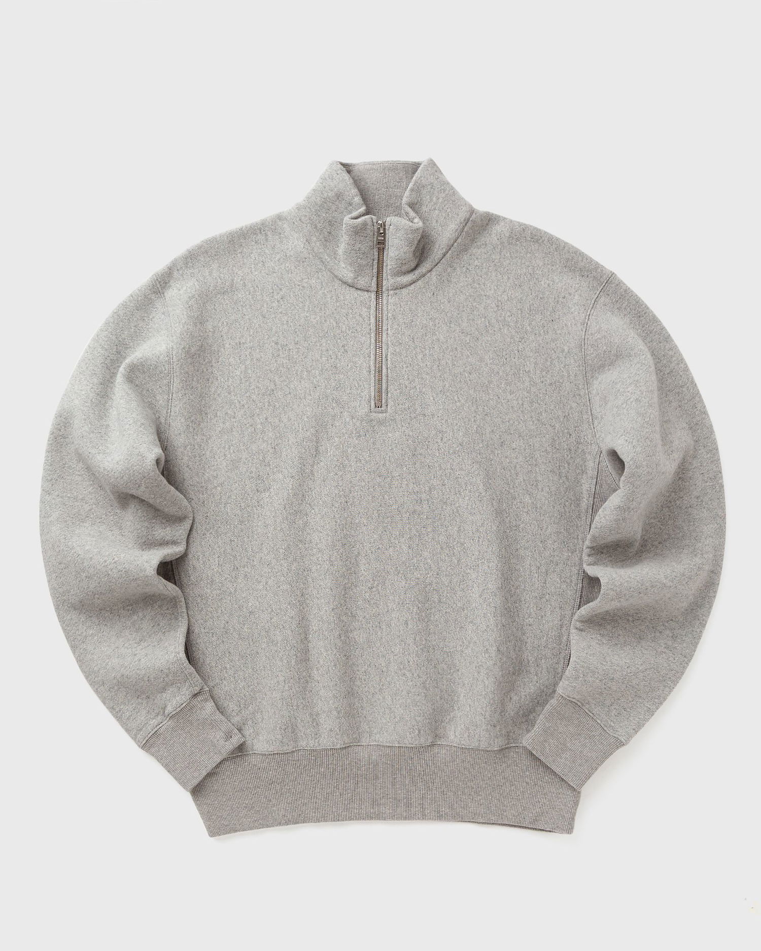 Mikina NORSE PROJECTS Ketel Relaxed Cotton Wool Half Zip Sweatshirt Šedá | N20-1384-1500, 0