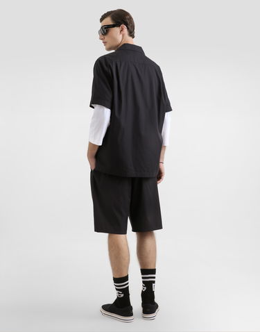 Košeľa Dolce & Gabbana Hawaii Cotton Shirt with Crest Čierna | G5JH9ZGK278N0000, 2