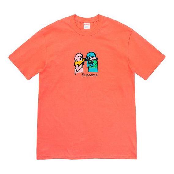 Tričko Supreme Bite Graphic Print T-Shirt Oranžová | SUP-FW19-10914