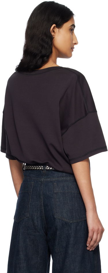 Tričko LEMAIRE Lemaire Rib Knit T-Shirt Čierna | TO1146 LJ1016, 2