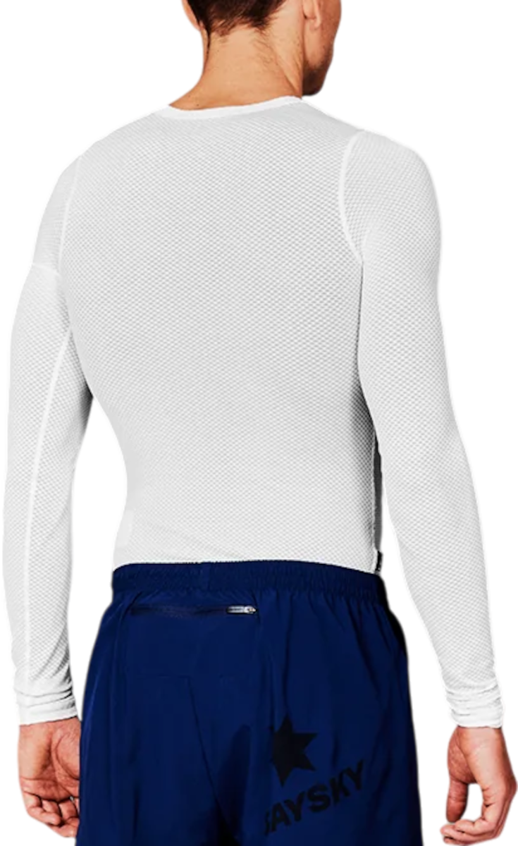 Tričko Saysky Saysky Mesh Base Layer Long Sleeve T-Shirt Biela | xmrbl32c101, 1