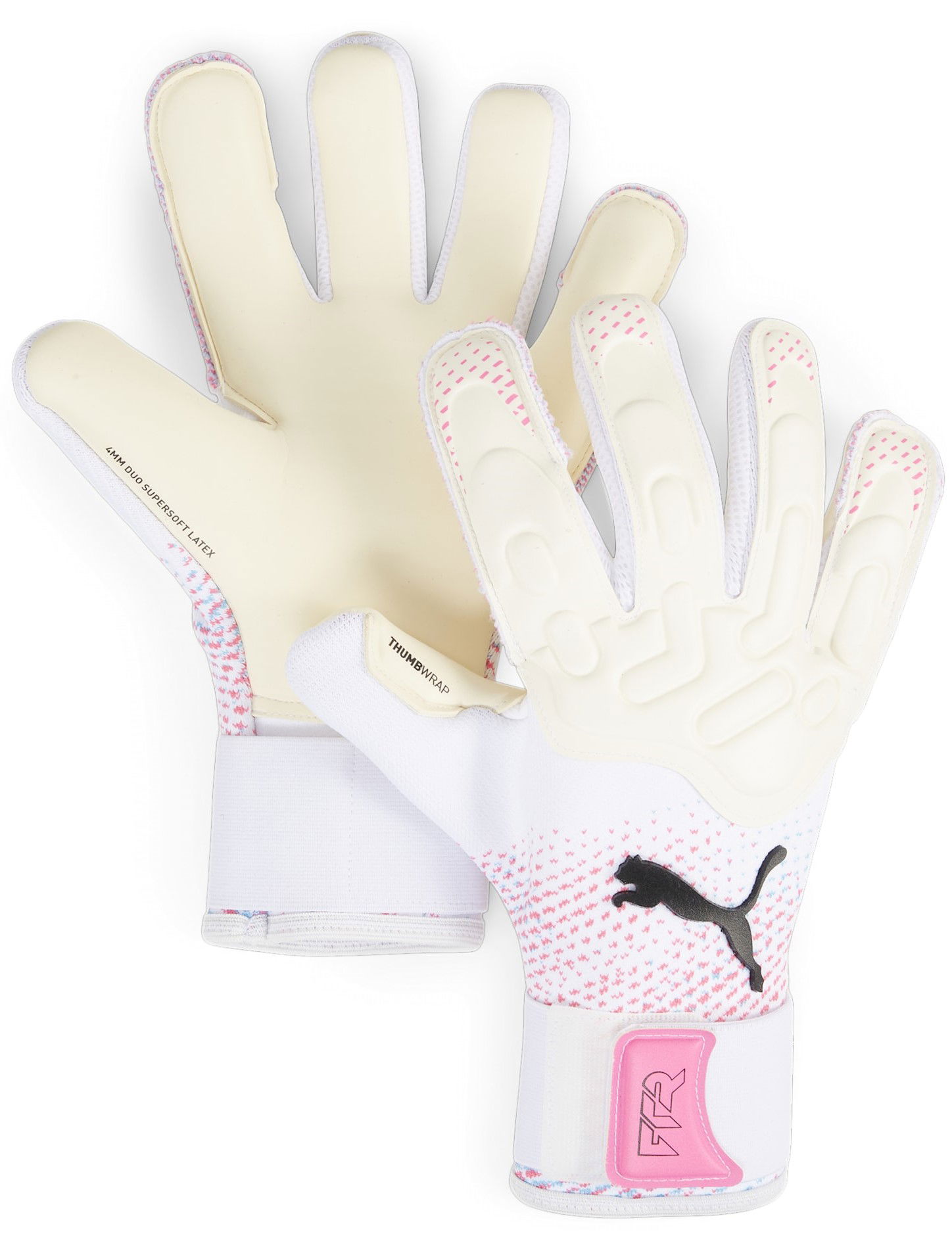 Rukavice Puma FUTURE Pro Hybrid Goalkeeper Gloves with 4MM Duo Supersoft Latex and Thumbwrap Rôznofarebný | 041924-01, 0
