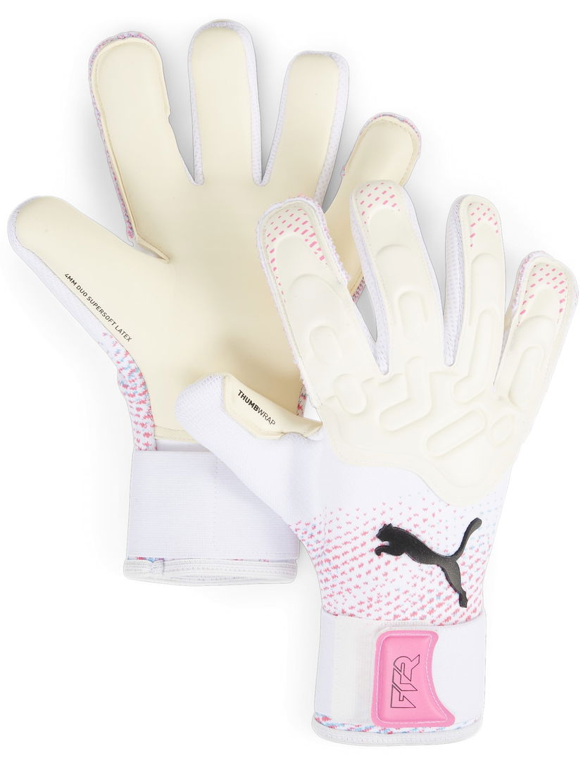 Rukavice Puma FUTURE Pro Hybrid Goalkeeper Gloves with 4MM Duo Supersoft Latex and Thumbwrap Rôznofarebný | 041924-01