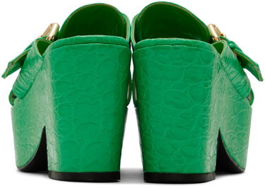 Doplnky BY FAR BY FAR Lenka Heeled Sandals Zelené | 22SSLNKSPGCCE, 1