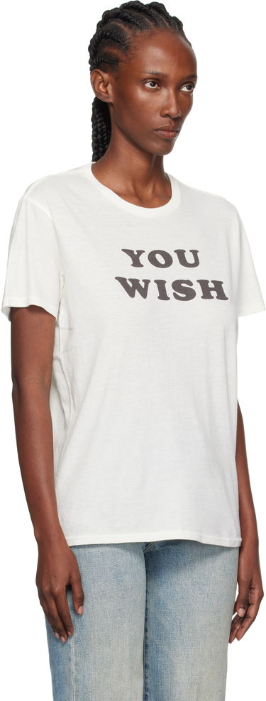 Tričko R13 R13 'You Wish' T-Shirt Biela | R13WK001-K127B, 1