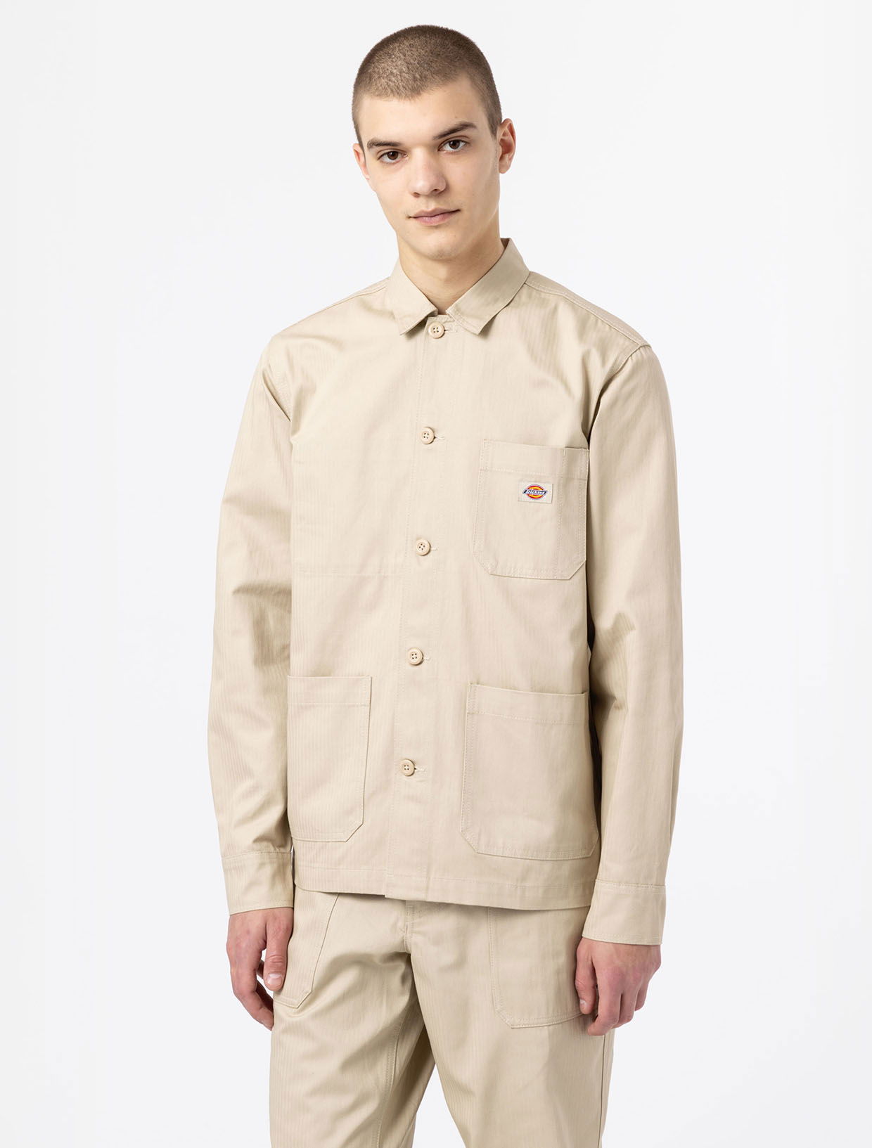 Košeľa Dickies Funkley Shirt Biela | 0A4XEI, 0
