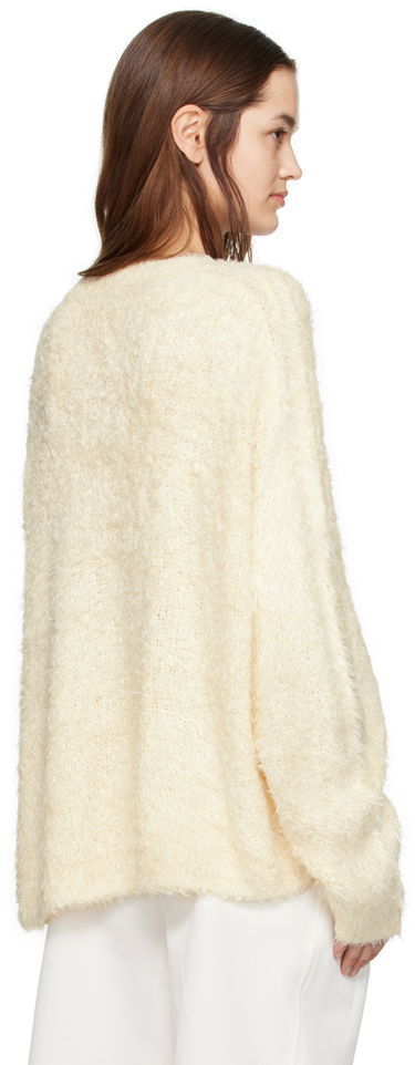 Sveter TOTEME TOTEME Women's Crewneck Sweater Biela | 242-WRT2289-YA0050, 2