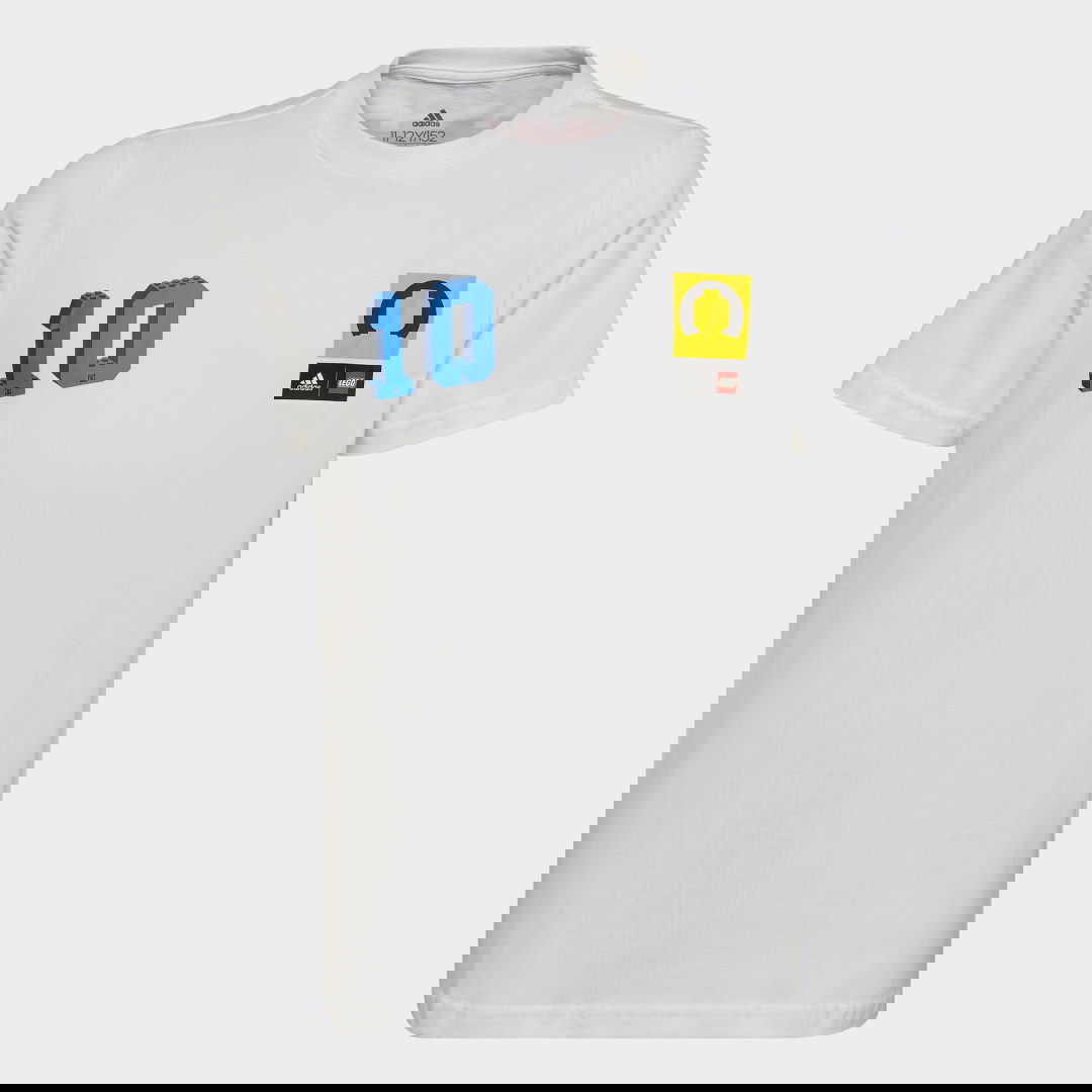 Tričko adidas Originals x LEGO® Football Graphic Tee Biela | HG2000, 0