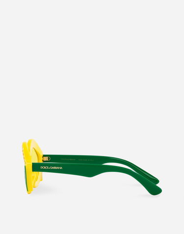 Slnečné okuliare Dolce & Gabbana Dolce & Gabbana Lemon Shaped Sunglasses Žltá | VGFARMVPLEMY0203, 2