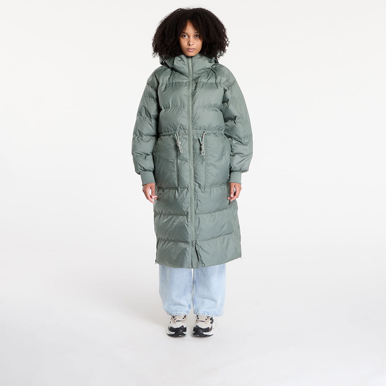 Parka adidas Performance adidas by Stella McCartney Women's Long Padded Winter Jacket Zelené | KA7427, 0