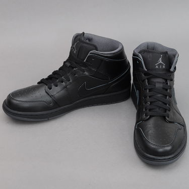 Tenisky a topánky Jordan Air Jordan 1 Mid "Black" Čierna | 554724-021, 2