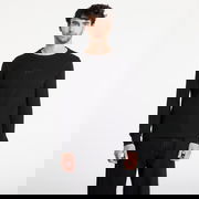 Long Sleeve Waffle Mini Logo Crew Tee