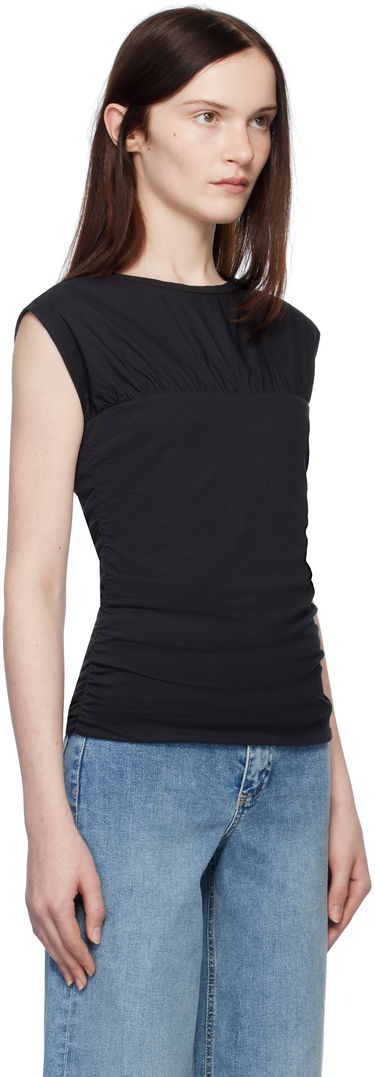 Tielko rag & bone Rag & Bone Mica Banded Top Čierna | WCC24HT009M409, 1
